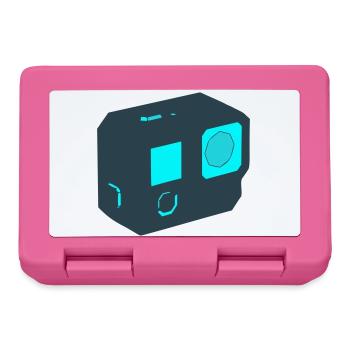 Action Camera Drone Icon - Lunchbox - pink - Front