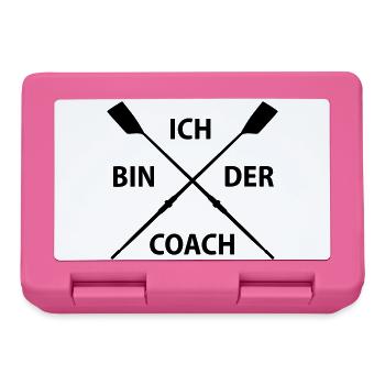 Ruder Coach - Brotdose - Pink - Vorne