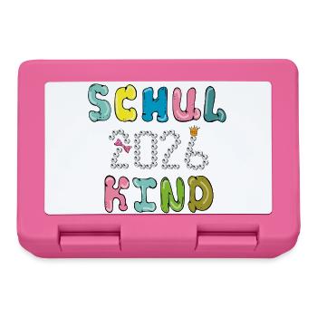 Schoolchild 2026 - Lunchbox - pink - Front