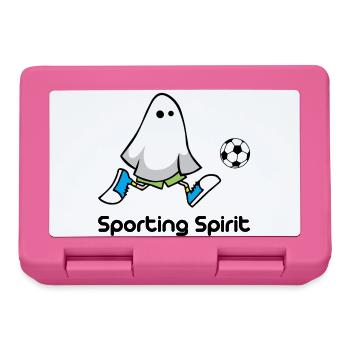 Esprit sportif - Boîte à goûter - rose - Devant