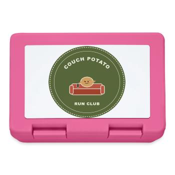 Couch Potato Run Club - Brotdose - Pink - Vorne