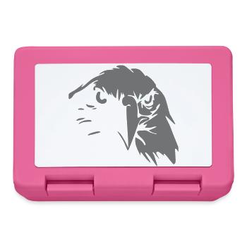 Greifvogel - Brotdose - Pink - Vorne
