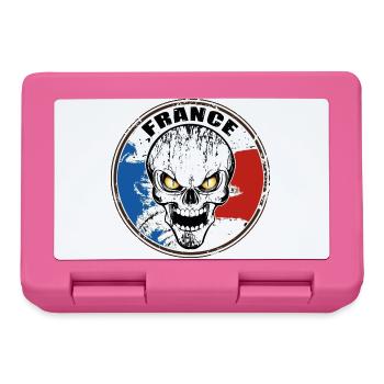 Skull France - Boîte à goûter - rose - Devant