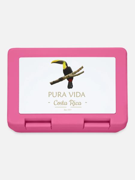 Tukan - Costa-Rica: Pura Vida - Brotdose - Pink