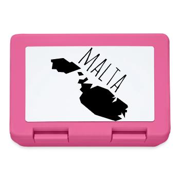 malta - Brotdose - Pink - Vorne