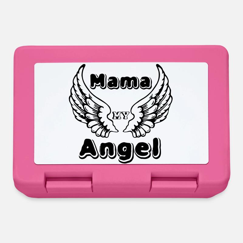 Mama Angel Mutter Muttertag Liebe Geschenk - Brotdose - Pink
