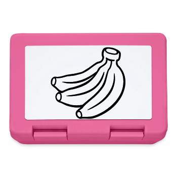 Banana - Boîte à goûter - rose - Devant
