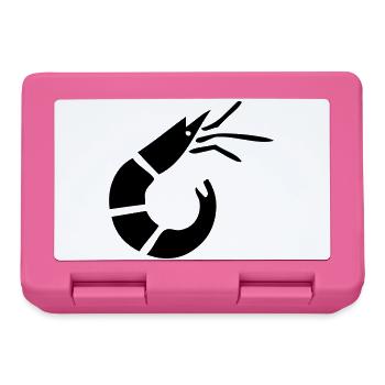 Shrimp - Crab - Shrimp Fishing - Lunchbox - pink - Front