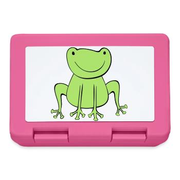 frosch - Brotdose - Pink - Vorne