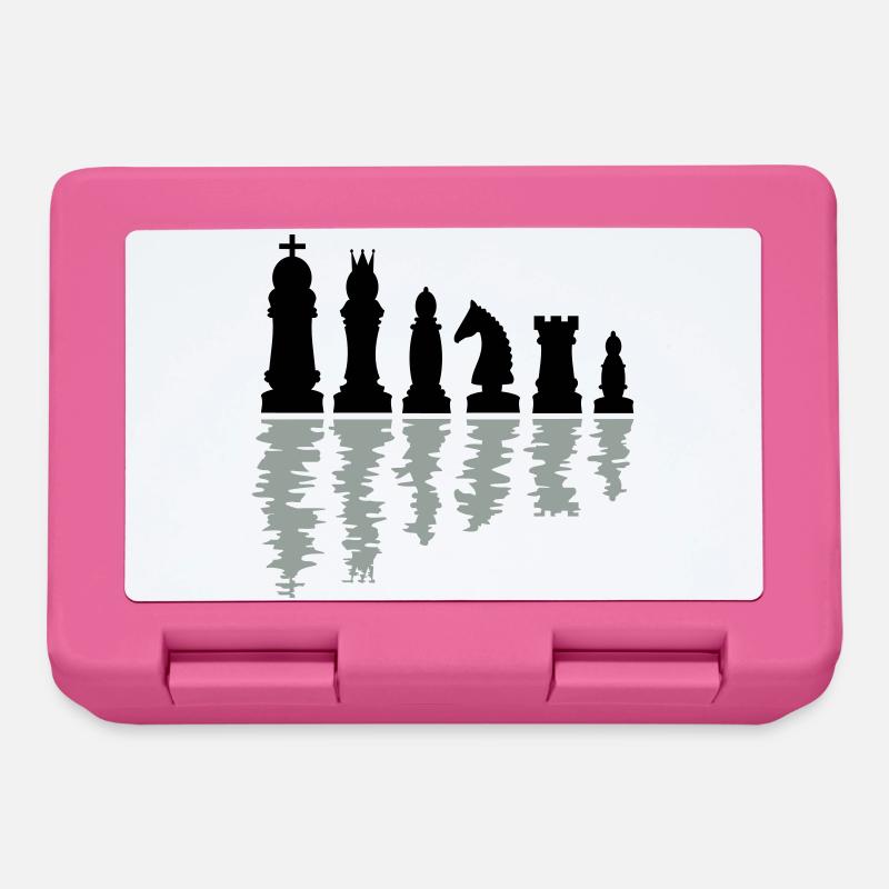 schach schachfiguren - Brotdose - Pink