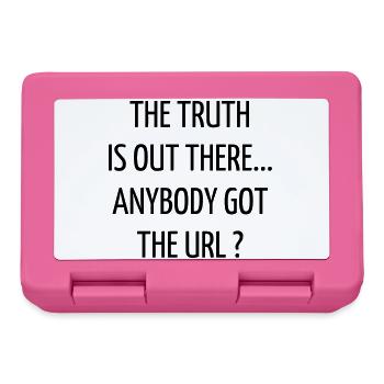 Quote / Gaming / Geek / Gamer / Computer / Game - Lunchbox - pink - Front