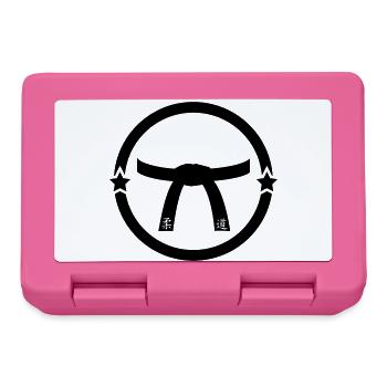 Judo / Judoka / Sport / Fight / Fighter / Strong - Boîte à goûter - rose - Devant