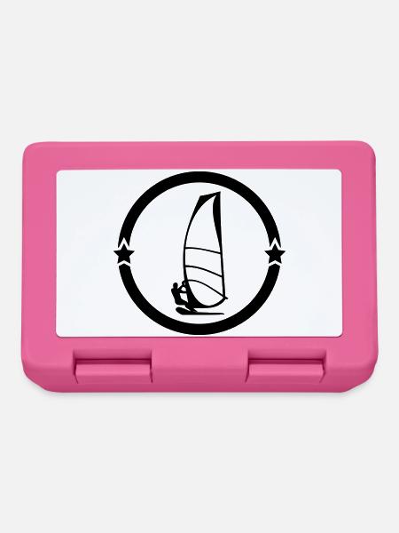 Windsurfen / Windsurfer / Windsurf / Windsurfing - Brotdose - Pink