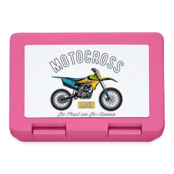 Motocross Racer! - Brotdose - Pink - Vorne