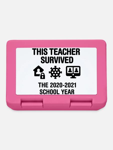 Dieser Lehrer überlebte das Schuljahr 2020 2021 - Brotdose - Pink