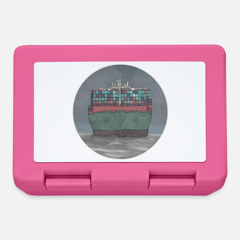 container ship - Lunchbox - pink
