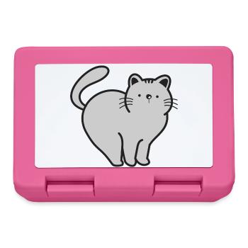 Chats Chats - Boîte à goûter - rose - Devant