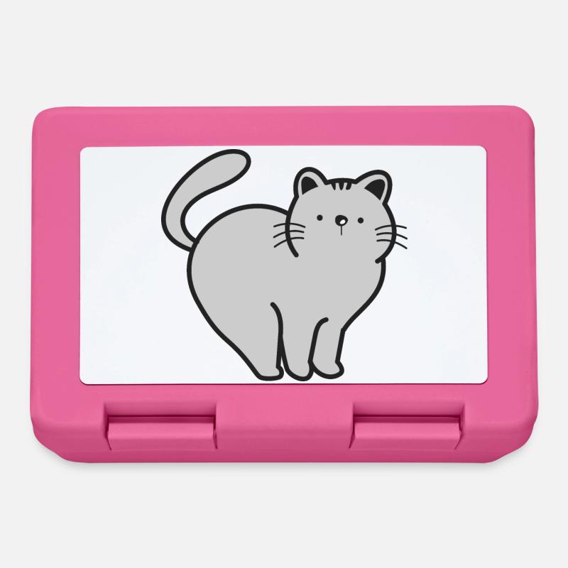 Cat Cats - Lunchbox - pink