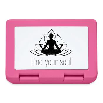 Yoga - Boîte à goûter - rose - Devant