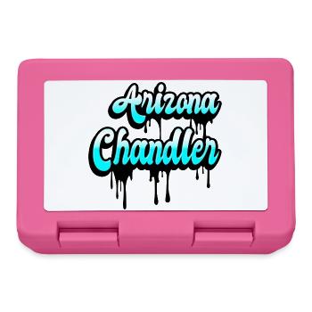 Design de Chandler Arizona - Boîte à goûter - rose - Devant