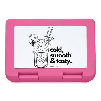 Mojito Lover ART - Lunchbox - pink - Front
