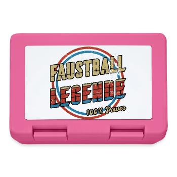 Faustball Legende - Brotdose - Pink - Vorne