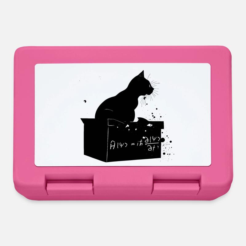 Die Katze lebt - Brotdose - Pink