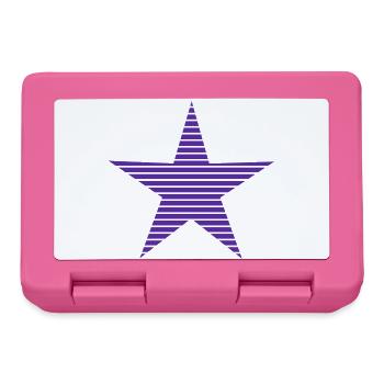 STAR. STARS. STAR. FEAST. ANNIVERSARY. CHRISTMAS - Lunchbox - pink - Front
