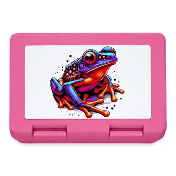 Frog - Lunchbox - pink - Front