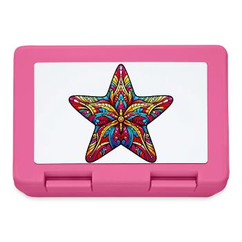 Étoile de mer - Boîte à goûter - rose - Devant