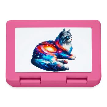 Katze - Brotdose - Pink - Vorne