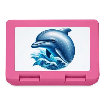 Delfin - Brotdose - Pink - Vorne