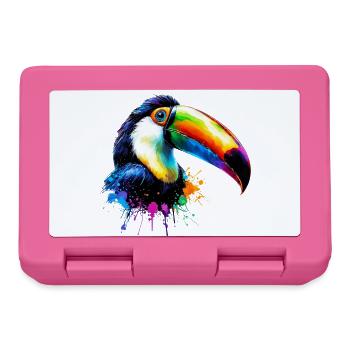 Tukan - Brotdose - Pink - Vorne