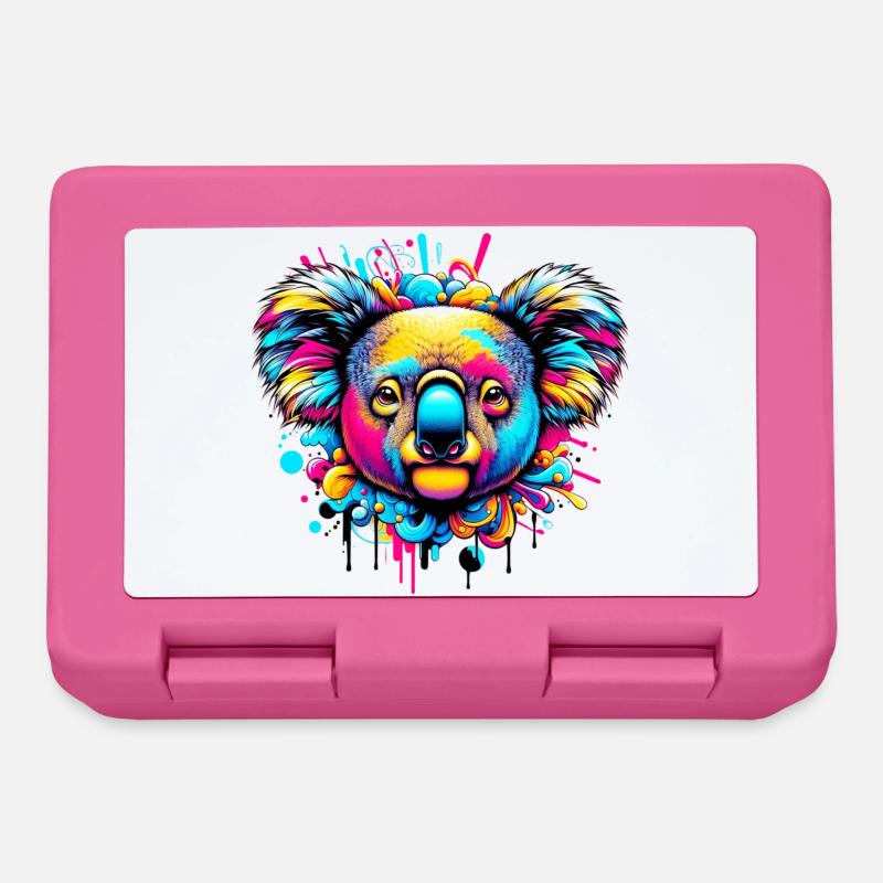 Koala - Brotdose - Pink
