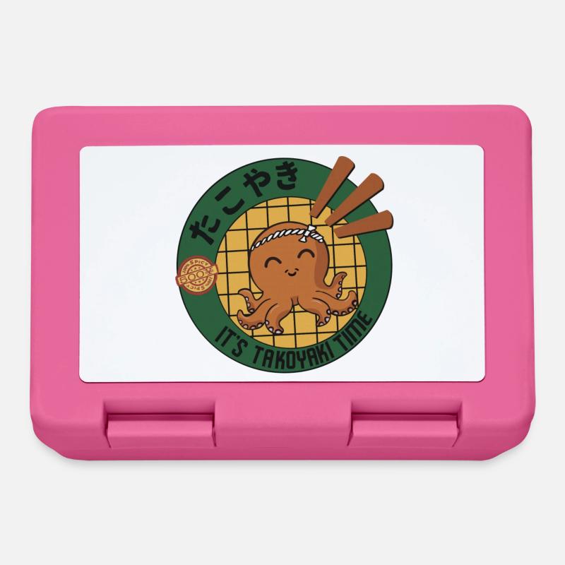 It's Takoyaki Time - Lunchbox - pink