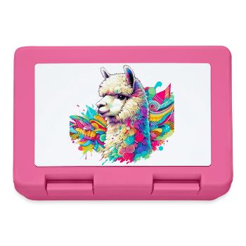 Alpaka - Brotdose - Pink - Vorne