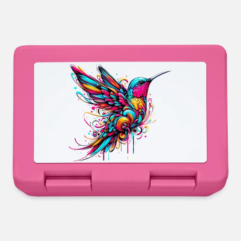 Kolibri - Brotdose - Pink