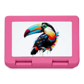Tukan - Brotdose - Pink - Vorne