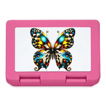 Butterfly - Lunchbox - pink - Front