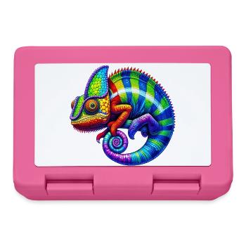 Chameleon - Lunchbox - pink - Front