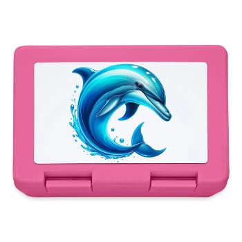 Delfin - Brotdose - Pink - Vorne