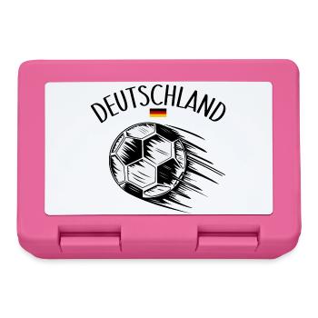 Allemagne Flag Football en vol - Boîte à goûter - rose - Devant
