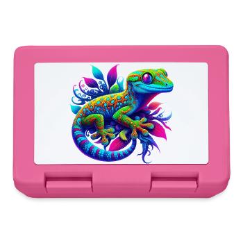 Gecko - Brotdose - Pink - Vorne