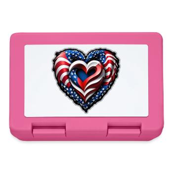 The heart - Lunchbox - pink - Front