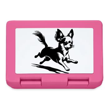 Chihuahua - Lunchbox - pink - Front