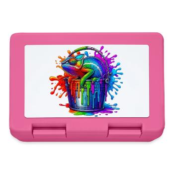 Chameleon - Lunchbox - pink - Front