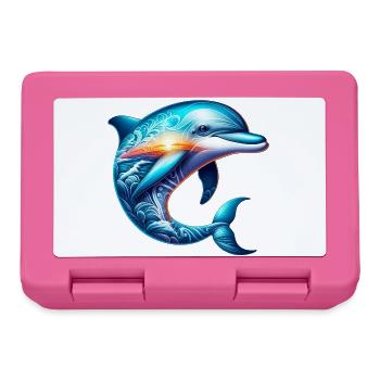 Dolphin - Lunchbox - pink - Front