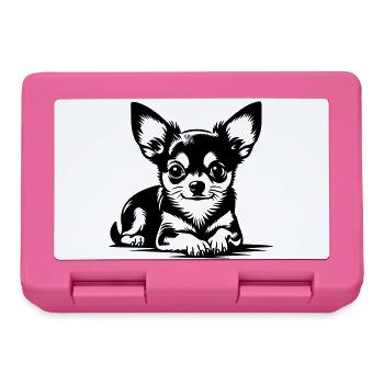 Chihuahua - Lunchbox - pink - Front