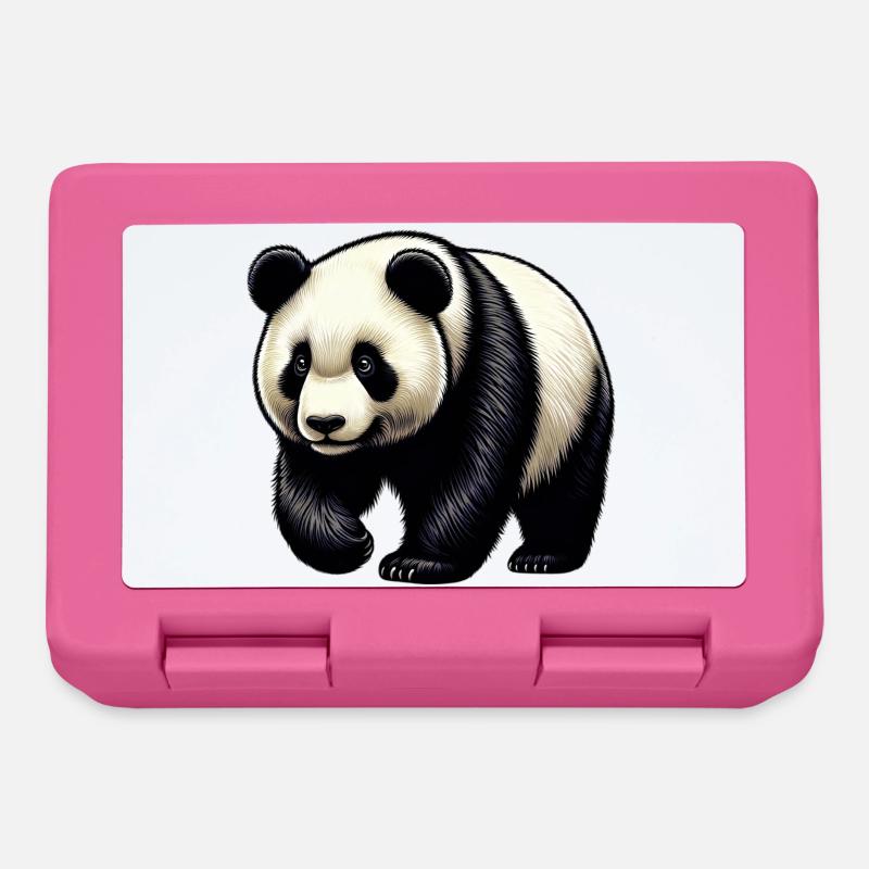 Panda - Lunchbox - pink
