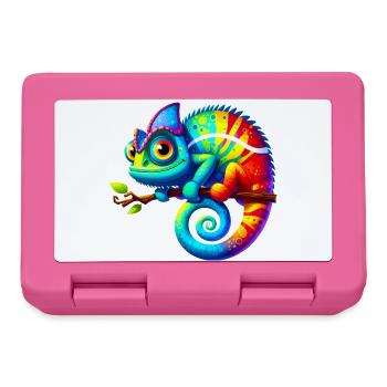 Chameleon - Lunchbox - pink - Front